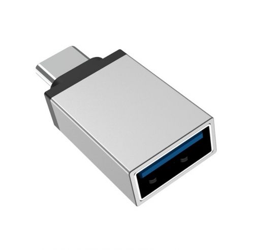 Адаптер USB Type-c OTG BOROFONE BV3 серебро оптом, в розницу Центр Компаньон фото 3