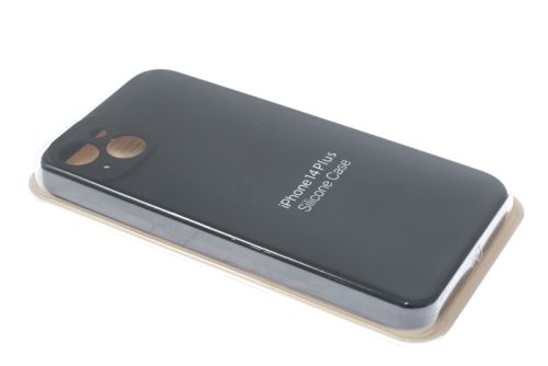 Чехол-накладка для iPhone 14 Plus SILICONE CASE Защита камеры черный (18) оптом, в розницу Центр Компаньон фото 2