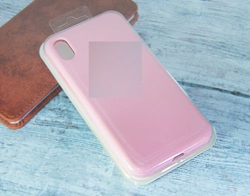Чехол-накладка для iPhone XR SILICONE CASE закрытый розовый (6) - оптовая продажа Чехол-накладка для iPhone XR SILICONE CASE закрытый розовый (6) - фото