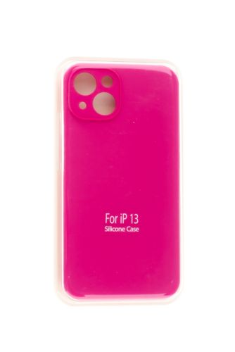Чехол-накладка для iPhone 13 SILICONE CASE Защита камеры малиновый (54) оптом, в розницу Центр Компаньон