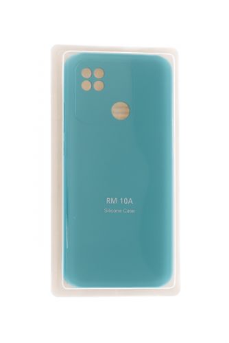 Чехол-накладка для XIAOMI Redmi 10A VEGLAS SILICONE CASE закрытый бирюзовый (2) оптом, в розницу Центр Компаньон