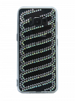 Чехол-накладка для SAMSUNG G950F S8 YOUNICOU стразы LINES PC+TPU Вид 4 - фото
