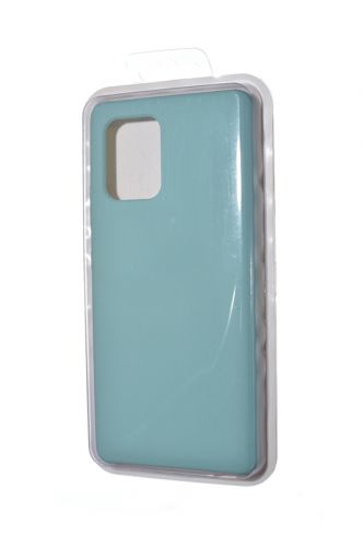 Чехол-накладка для Samsung G770 S10 Lite SILICONE CASE бирюзовый (2) - фото