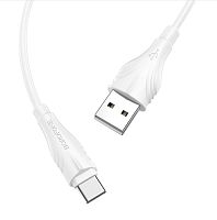 Купить Кабель USB Type-C BOROFONE BX18 Optimal 3A 3м белый оптом, в розницу в ОРЦ Компаньон