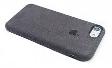 Купить Чехол-накладка для iPhone 7/8/SE ALCANTARA CASE черный оптом, в розницу в ОРЦ Компаньон