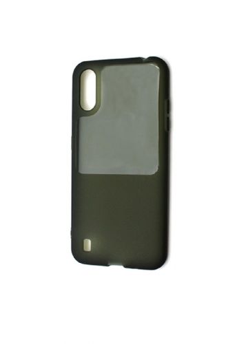 Чехол-накладка для Samsung A015F A01 SKY LIGHT TPU черный - фото