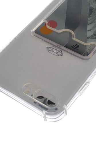 Чехол-накладка для iPhone 7/8 Plus VEGLAS Air Pocket прозрачный оптом, в розницу Центр Компаньон фото 3
