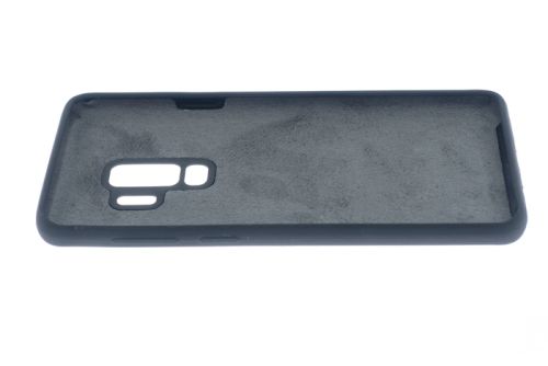 Чехол-накладка для Samsung G965F S9 Plus SILICONE CASE OP закрытый черный (3) оптом, в розницу Центр Компаньон фото 3