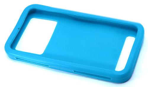 Чехол-накладка универсальная 4.3-4.8 TPU голубой оптом, в розницу Центр Компаньон фото 2