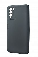 Чехол-накладка для HUAWEI Honor 10X Lite FASHION TPU матовый черный - фото