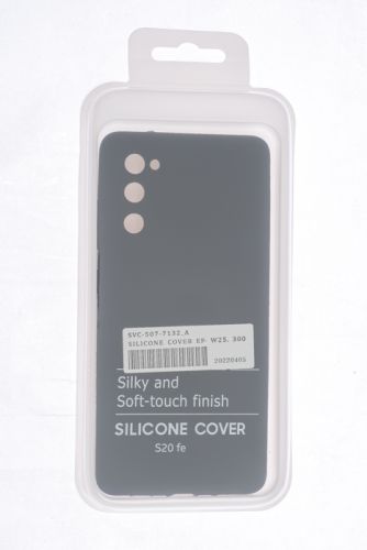 Чехол-накладка для Samsung G780F S20 FE SILICONE CASE NL OP закрытый черный (3) оптом, в розницу Центр Компаньон фото 4