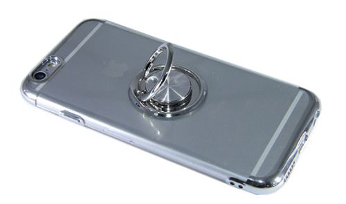 Чехол-накладка для iPhone 6/6S ELECTROPLATED TPU КОЛЬЦО серебро оптом, в розницу Центр Компаньон фото 3