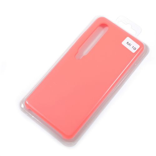 Чехол-накладка для XIAOMI Mi 10 SILICONE CASE NL ярко-розовый (12) - фото фото 2