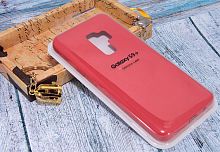 Купить Чехол-накладка для Samsung G965F S9 Plus SILICONE CASE закрытый красный (1) оптом, в розницу в ОРЦ Компаньон