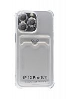 Купить Чехол-накладка для iPhone 13 Pro VEGLAS Air Pocket прозрачный оптом, в розницу в ОРЦ Компаньон