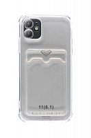 Купить Чехол-накладка для iPhone 11 VEGLAS Air Pocket прозрачный оптом, в розницу в ОРЦ Компаньон
