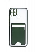 Купить Чехол-накладка для REALME C25S VEGLAS Fog Pocket зеленый оптом, в розницу в ОРЦ Компаньон