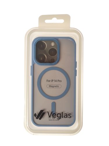 Чехол-накладка для iPhone 14 Pro VEGLAS Fog Magnetic синий - оптовая продажа фото 5 Чехол-накладка для iPhone 14 Pro VEGLAS Fog Magnetic синий - фото фото 5