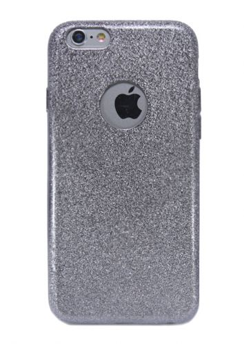 Чехол-накладка для iPhone 6/6S C-CASE ВЕНЕЦИЯ TPU графит - фото