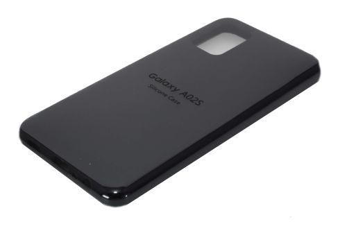 Чехол-накладка для Samsung A025F A02S SILICONE CASE закрытый черный (3) оптом, в розницу Центр Компаньон фото 2