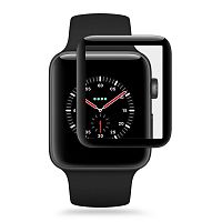 Купить Защитное стекло для Apple Watch (38) 3D CURVED FULL GLUE пакет оптом, в розницу в ОРЦ Компаньон