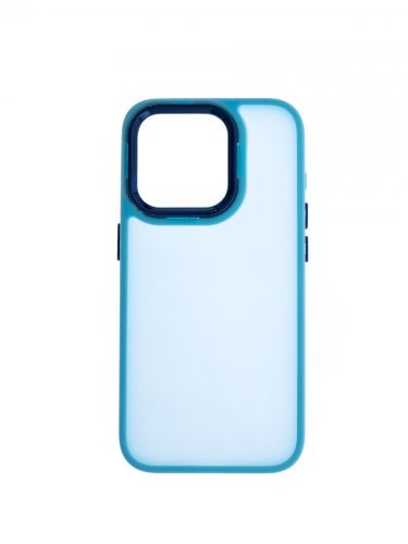 Чехол-накладка для iPhone 15 Pro VEGLAS Fog Glow синий оптом, в розницу Центр Компаньон