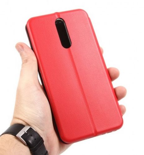 Чехол-книжка для XIAOMI Redmi 8 BUSINESS красный - фото фото 3