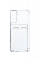 Купить Чехол-накладка для Samsung G991 S21 VEGLAS Air Pocket прозрачный оптом, в розницу в ОРЦ Компаньон