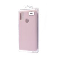 Купить Чехол-накладка для Samsung M307F M30s VEGLAS SILICONE CASE закрытый светло-розовый (18) оптом, в розницу в ОРЦ Компаньон