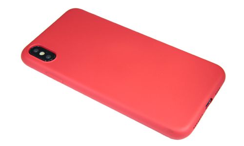 Чехол-накладка для iPhone XS Max SOFT TOUCH TPU красный  оптом, в розницу Центр Компаньон фото 2