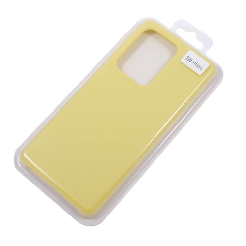 Чехол-накладка для Samsung G988 S20 Ultra SILICONE CASE NL желтый (20) оптом, в розницу Центр Компаньон фото 2