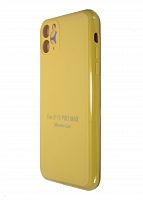 Купить Чехол-накладка для iPhone 11 Pro Max VEGLAS SILICONE CASE NL Защита камеры желтый (4) оптом, в розницу в ОРЦ Компаньон
