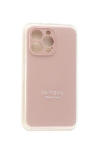 Чехол-накладка для iPhone 13 Pro SILICONE CASE Защита камеры светло-розовый (19) оптом, в розницу Центр Компаньон