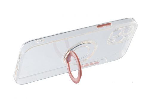 Чехол-накладка для iPhone 12 Pro NEW RING TPU розовый - оптовая продажа Чехол-накладка для iPhone 12 Pro NEW RING TPU розовый - фото