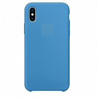 Купить Чехол-накладка для iPhone X/XS SILICONE CASE синий (3) оптом, в розницу в ОРЦ Компаньон