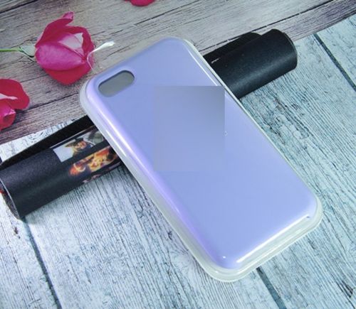 Чехол-накладка для iPhone 6/6S SILICONE CASE сиреневый (41) - фото фото 2