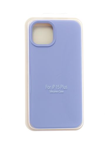 Чехол-накладка для iPhone 15 Plus VEGLAS SILICONE CASE закрытый сиреневый (41) - оптовая продажа Чехол-накладка для iPhone 15 Plus VEGLAS SILICONE CASE закрытый сиреневый (41) - фото