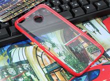 Чехол-накладка для XIAOMI Redmi 4X JZZS NEW Acrylic TPU+PC пакет красный - фото