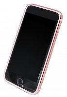 Купить Бампер для iPhone 6/6S Metal+TPU розовое золото оптом, в розницу в ОРЦ Компаньон