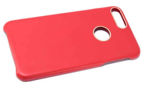 Чехол-накладка для iPhone 7/8 Plus AiMee КОЖА Золотые вставки красный оптом, в розницу Центр Компаньон фото 3