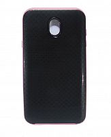 Чехол-накладка для Samsung J530F J5 GRID CASE TPU+PC розовое золото - фото