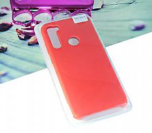 Чехол-накладка для XIAOMI Redmi Note 8 SILICONE CASE красный (1) - фото