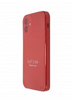 Купить Чехол-накладка для iPhone 12 Mini VEGLAS SILICONE CASE NL Защита камеры красная (14) оптом, в розницу в ОРЦ Компаньон