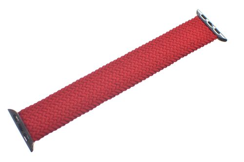 Ремешок для Apple Watch Solo Loop плетеный 38/40/41mm красный размер 130mm оптом, в розницу Центр Компаньон