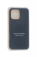Купить Чехол-накладка для iPhone 14 Pro Max SILICONE CASE закрытый темно-синий (8) оптом, в розницу в ОРЦ Компаньон