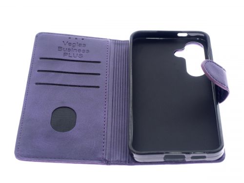 Чехол-книжка для Samsung S921B S24 VEGLAS BUSINESS PLUS фиолетовый оптом, в розницу Центр Компаньон фото 3