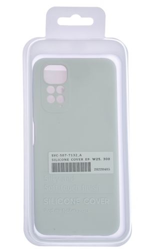 Чехол-накладка для XIAOMI Redmi Note 11 SILICONE CASE OP закрытый белый (9) оптом, в розницу Центр Компаньон фото 4