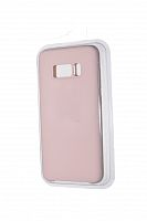 Чехол-накладка для Samsung G950H S8 SILICONE CASE светло-розовый - фото