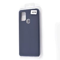 Купить Чехол-накладка для Samsung A217F A21S VEGLAS SILICONE CASE закрытый темно-синий (8) оптом, в розницу в ОРЦ Компаньон