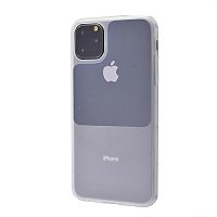 Чехол-накладка для iPhone 11 Pro Max SKY LIGHT TPU белый - фото